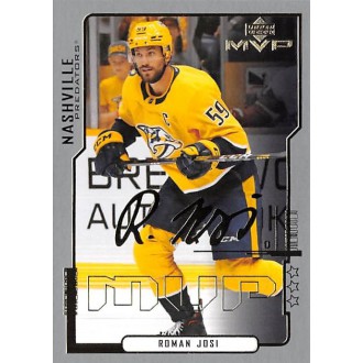 Insertní karty - Josi Roman - 2020-21 MVP 20th Anniversary 3rd Star No.85