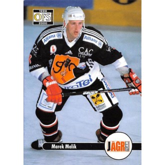 Extraliga OFS - Malík Marek - 1999-00 OFS No.27