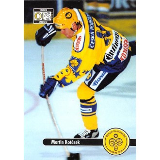 Extraliga OFS - Kotásek Martin - 1999-00 OFS No.210