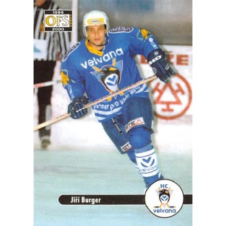 Extraliga OFS - Burger Jiří - 1999-00 OFS No.326