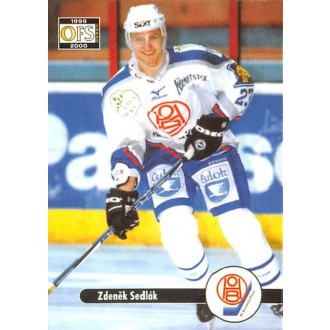 Extraliga OFS - Sedlák Zdeněk - 1999-00 OFS No.376