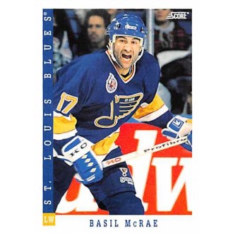 Řadové karty - McRae Basil - 1993-94 Score No.436