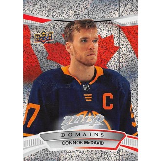 Insertní karty - McDavid Connor - 2022-23 MVP Domains No.1