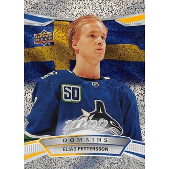 Insertní karty - Pettersson Elias - 2022-23 MVP Domains No.4