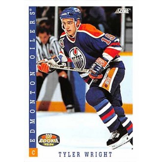 Řadové karty - Wright Tyler - 1993-94 Score No.463