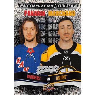 Insertní karty - Panarin Artemi, Marchand Brad - 2022-23 MVP Encounters on Ice No.3