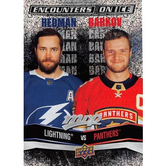 Insertní karty - Hedman Victor, Barkov Aleksander - 2022-23 MVP Encounters on Ice No.10