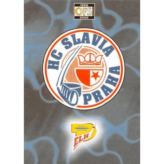 Extraliga OFS - HC Slavia Praha - 1999-00 OFS Znaky klubů