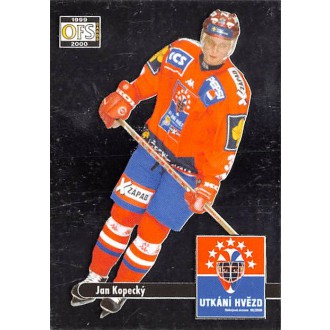 Extraliga OFS - Kopecký Jan - 1999-00 OFS Utkání hvězd stříbrná No.498