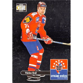 Extraliga OFS - Král Václav - 1999-00 OFS Utkání hvězd stříbrná No.499