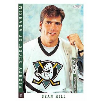Řadové karty - Hill Sean - 1993-94 Score No.490
