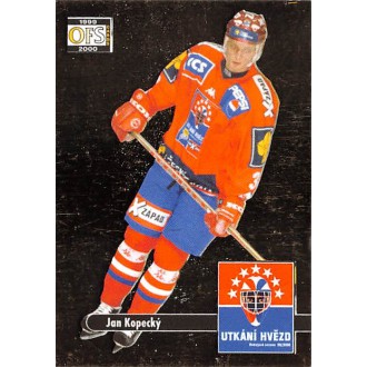 Extraliga OFS - Kopecký Jan - 1999-00 OFS Utkání hvězd zlatá No.498