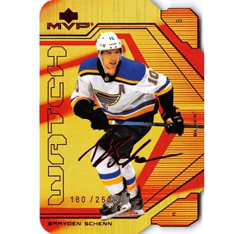 Insertní karty - Schenn Brayden - 2021-22 MVP Colors and Contours No.43