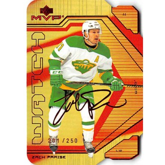 Insertní karty - Parise Zach - 2021-22 MVP Colors and Contours No.92