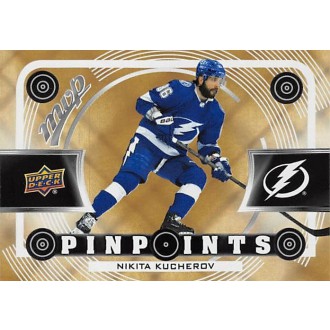 Insertní karty - Kucherov Nikita - 2022-23 MVP Pinpoints Gold No.3