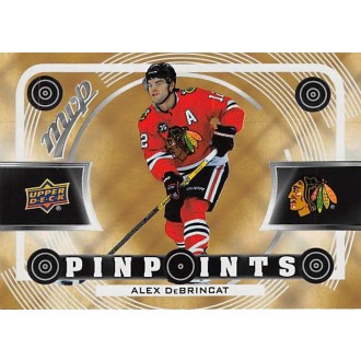 Insertní karty - DeBrincat Alex - 2022-23 MVP Pinpoints Gold No.11