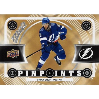 Insertní karty - Point Brayden - 2022-23 MVP Pinpoints Gold No.17