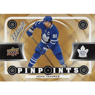 Insertní karty - Tavares John - 2022-23 MVP Pinpoints Gold No.24