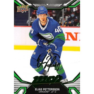 Paralelní karty - Pettersson Elias - 2022-23 MVP Green Script No.4
