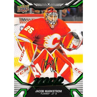Paralelní karty - Markstrom Jacob - 2022-23 MVP Green Script No.115