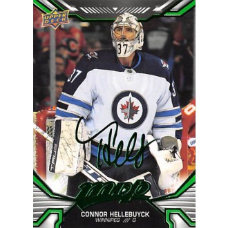 Paralelní karty - Hellebuyck Connor - 2022-23 MVP Green Script No.205