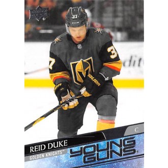 Řadové karty - Duke Reid - 2020-21 Upper Deck Young Guns No.202