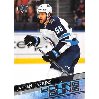 Řadové karty - Harkins Jansen - 2020-21 Upper Deck Young Guns No.229