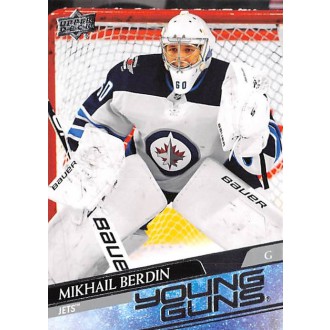 Řadové karty - Berdin Mikhail - 2020-21 Upper Deck Young Guns No.242