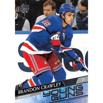 Řadové karty - Crawley Brandon - 2020-21 Upper Deck Young Guns No.464