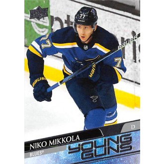 Řadové karty - Mikkola Niko - 2020-21 Upper Deck Young Guns No.470
