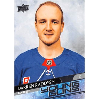 Řadové karty - Raddysh Darren - 2020-21 Upper Deck Young Guns No.483