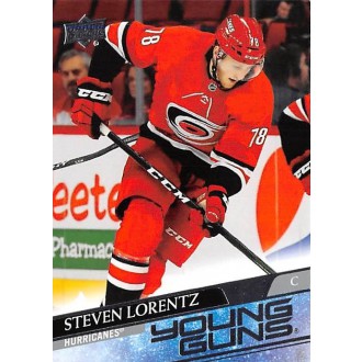 Řadové karty - Lorentz Steven - 2020-21 Upper Deck Young Guns No.494