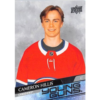 Řadové karty - Hillis Cameron - 2020-21 Upper Deck Young Guns No.705