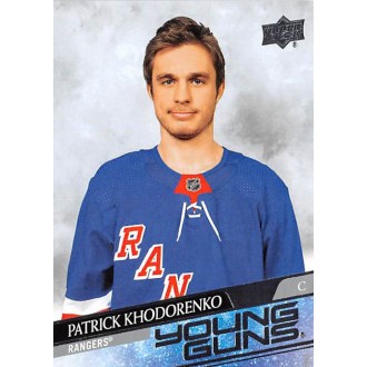 Řadové karty - Khodorenko Patrick - 2020-21 Upper Deck Young Guns No.709