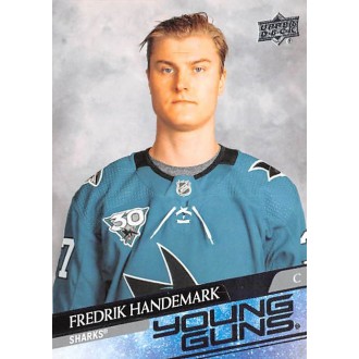 Řadové karty - Handemark Fredrik - 2020-21 Upper Deck Young Guns No.711