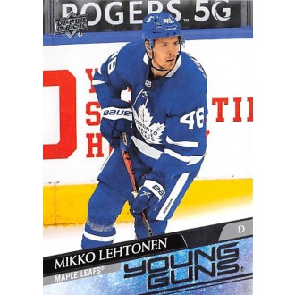 Řadové karty - Lehtonen Mikko - 2020-21 Upper Deck Young Guns No.721