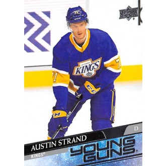 Řadové karty - Strand Austin - 2020-21 Upper Deck Young Guns No.722
