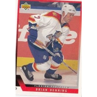 Řadové karty - Benning Brian - 1993-94 Upper Deck No.496