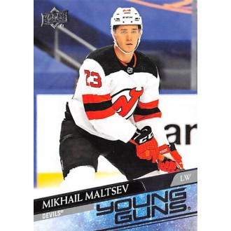 Řadové karty - Maltsev Mikhail - 2020-21 Upper Deck Young Guns No.723