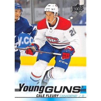 Řadové karty - Fleury Cale - 2019-20 Upper Deck Young Guns No.209