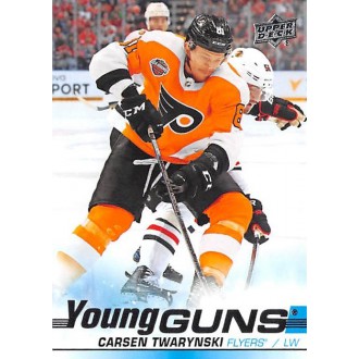 Řadové karty - Twarynski Carsen - 2019-20 Upper Deck Young Guns No.214