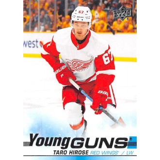 Řadové karty - Hirose Taro - 2019-20 Upper Deck Young Guns No.215