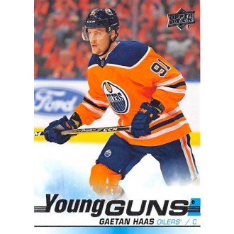 Řadové karty - Haas Gaetan - 2019-20 Upper Deck Young Guns No.232