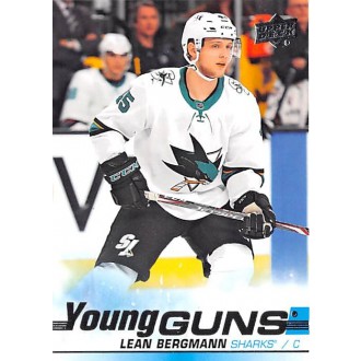 Řadové karty - Bergmann Lean - 2019-20 Upper Deck Young Guns No.245