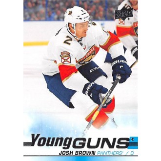 Řadové karty - Brown Josh - 2019-20 Upper Deck Young Guns No.247