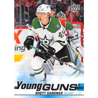 Řadové karty - Gardner Rhett - 2019-20 Upper Deck Young Guns No.465