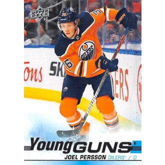 Řadové karty - Persson Joel - 2019-20 Upper Deck Young Guns No.497