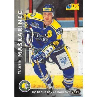 Extraliga DS - Maškarinec Martin - 1999-00 DS No.19