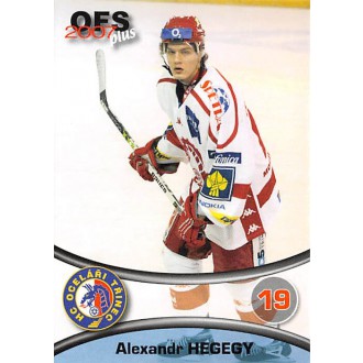 Extraliga OFS - Hegegy Alexandr - 2006-07 OFS No.157