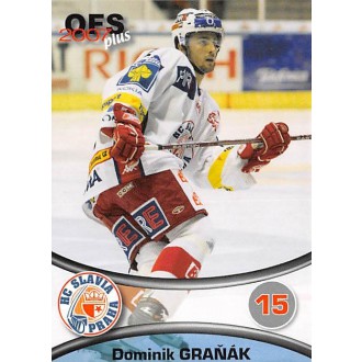 Extraliga OFS - Graňák Dominik - 2006-07 OFS No.295